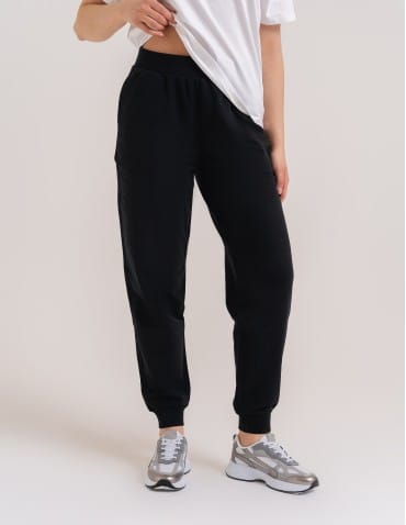 Spodnie damskie - Spodnie damskie dresowe basic ZIELONY - produkt 5