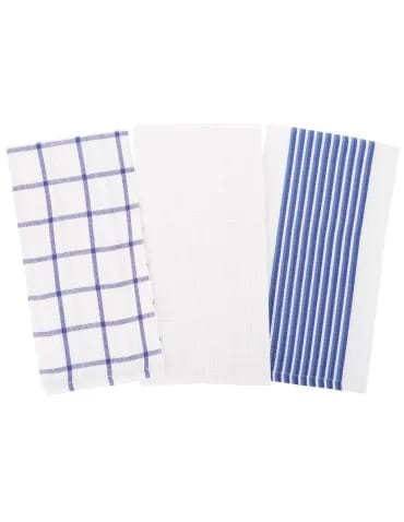 Ścierki kuchenne bawełniane 100% chłonne do kuchni zestaw 3-pak