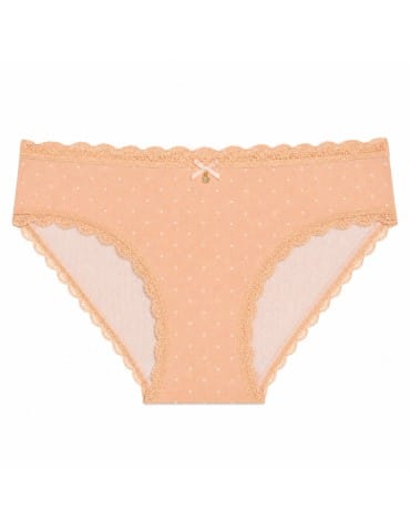 Majtki figi - Majtki damskie bawełniane bikini pastelowe kolory klasyczny zestaw 5-pak WIELOKOLOROWY - produkt 2