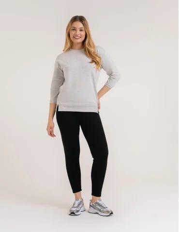 Ocieplane legginsy damskie z wysokim stanem