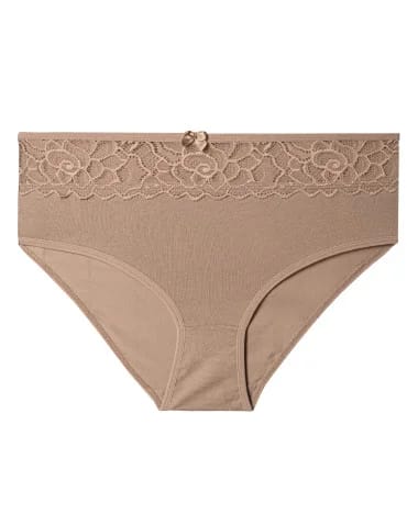 Majtki damskie MAXI BIKINI bawełniane z elegancką koronką 5-pak - produkt 2
