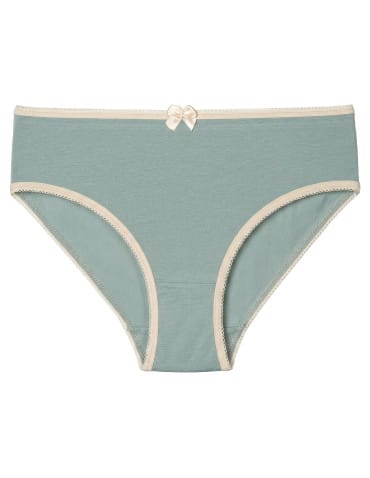 Majtki figi - Majtki damskie figi bikini z bawełny na co dzień gładkie jednokolorowe 4-pak WIELOKOLOROWY - produkt 2