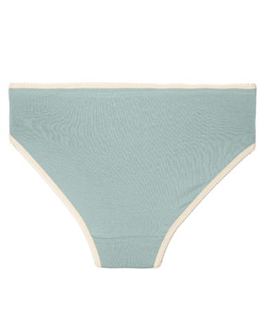 Majtki figi - Majtki damskie figi bikini z bawełny na co dzień gładkie jednokolorowe 4-pak WIELOKOLOROWY - produkt 6