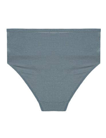 Majtki z wysokim stanem - Majtki damskie maxi bikini wygodne z modalu wysoki stan 3-pak WIELOKOLOROWY - produkt 5