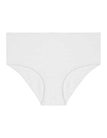 Majtki z wysokim stanem - Majtki damskie maxi bikini wygodne z modalu wysoki stan 3-pak WIELOKOLOROWY - produkt 3