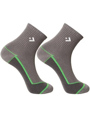 Skarpety męskie sportowe bawełniane z neonowym paskiem 5-pak - produkt 2