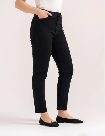 Damskie spodnie jeansowe mom fit  - produkt 2