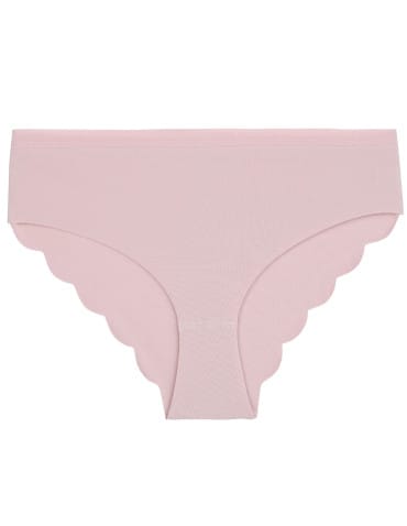 Majtki figi - Majtki damskie figi bikini bawełniane laserowo cięte z efektownym tyłem 5-pak WIELOKOLOROWY - produkt 2