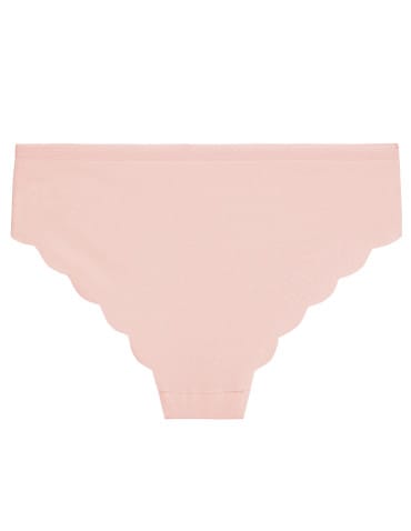 Majtki figi - Majtki damskie figi bikini bawełniane laserowo cięte z efektownym tyłem 5-pak WIELOKOLOROWY - produkt 7