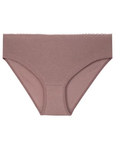 Wygodne figi damskie majtki bikini komplet bawełniane z koronką 3-pak  - produkt 2