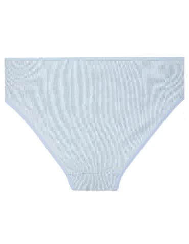 Majtki damskie prążkowane bikini bawełniane o klasycznym kroju 3-pak - produkt 2