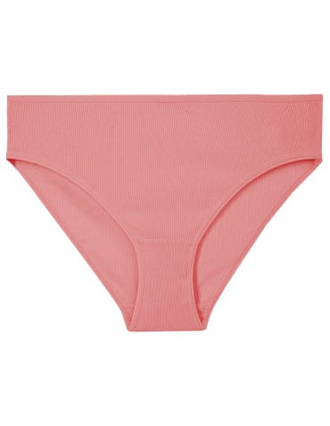 Majtki figi - Majtki damskie prążkowane bikini bawełniane o klasycznym kroju 3-pak WIELOKOLOROWY - produkt 3