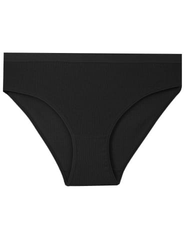 Majtki figi - Bielizna damska wielopak figi prążkowane soft komplet 3-pak WIELOKOLOROWY - produkt 3