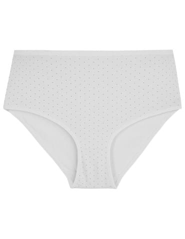 Majtki figi - Figi maxi damskie bawełniane w groszki wygodny zestaw majtek damskich 3-pak WIELOKOLOROWY - produkt 5