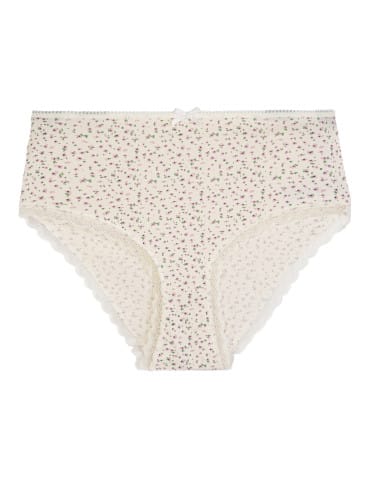 Majtki z wysokim stanem - Majtki z wysokim stanem damskie bawełniane z kokardką wygodne maxi bikini 5-pak WIELOKOLOROWY - produkt 3