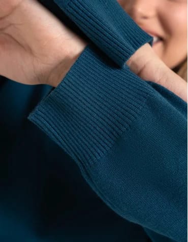 Sweter damski wiskozowy krój boxy miękki sweter damski luźny pudełkowy fason wygodny na co dzień  - produkt 2