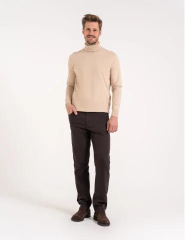 Sweter męski golf bawełniany  - produkt 2