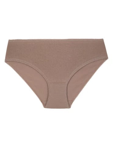 Majtki damskie bawełniane bikini prążkowane na co dzień 3-pak - produkt 2