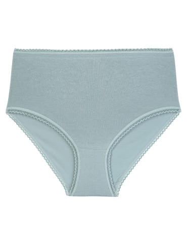 Figi damskie maxi bikini bawełniane z wysokim stanem pastelowe kolory 6-pak  - produkt 2
