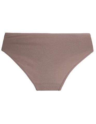 Majtki figi - Majtki damskie bikini z miękkiego modalu figi z koronkowym pasem 3-pak WIELOKOLOROWY - produkt 3