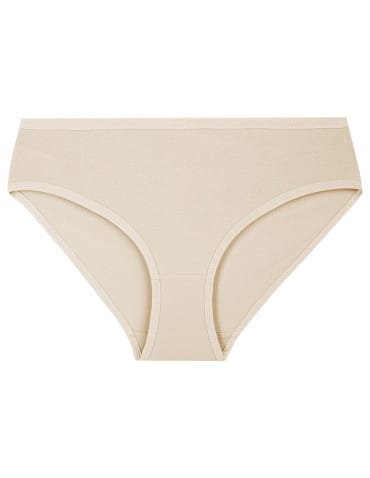 Majtki figi - Figi damskie bikini bawełniane klasyczne gładkie w pastelowych kolorach 3-pak WIELOKOLOROWY - produkt 5