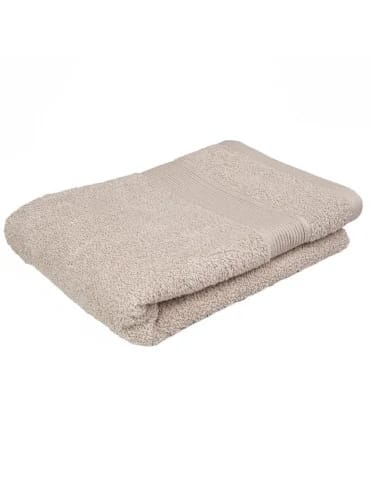 Ręczniki - Ręcznik łazienkowy 100% bawełniany miękki i chłonny 50x100 cm JASNY BEŻ - produkt 1