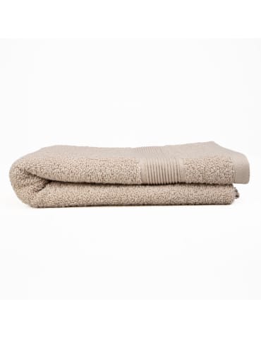 Ręczniki - Ręcznik łazienkowy 100% bawełniany miękki i chłonny 50x100 cm JASNY BEŻ - produkt 2