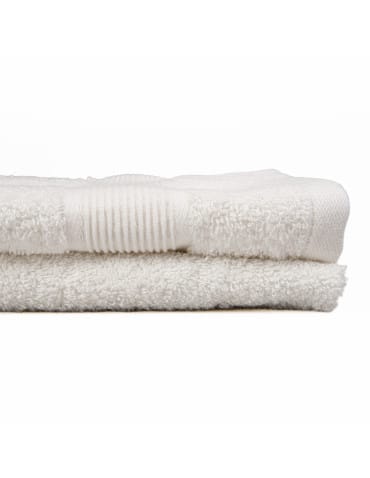 Ręczniki - Ręcznik łazienkowy 100% bawełniany miękki i chłonny 50x100 cm KREMOWY - produkt 3