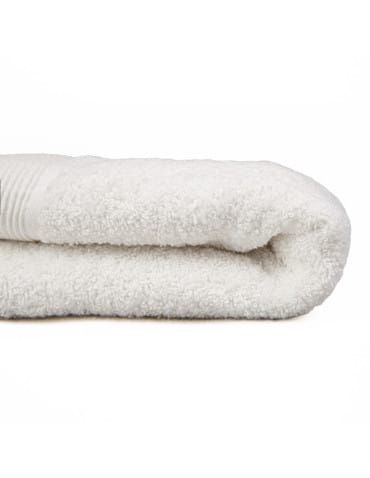 Ręczniki - Ręcznik łazienkowy 100% bawełniany miękki i chłonny 50x100 cm KREMOWY - produkt 4