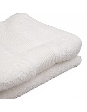 Ręczniki - Ręcznik łazienkowy 100% bawełniany miękki i chłonny 50x100 cm KREMOWY - produkt 5