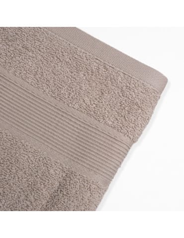Ręczniki - Ręcznik łazienkowy 100% bawełniany miękki i chłonny 50x100 cm JASNY BEŻ - produkt 3