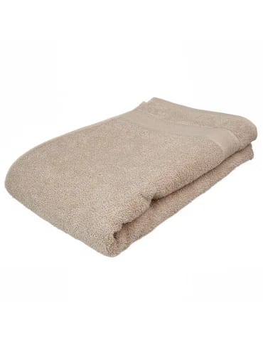 Kąpielowe - Ręcznik kąpielowy 70x140 bawełniany 100% miękki chłonny JASNY BEŻ - produkt 1