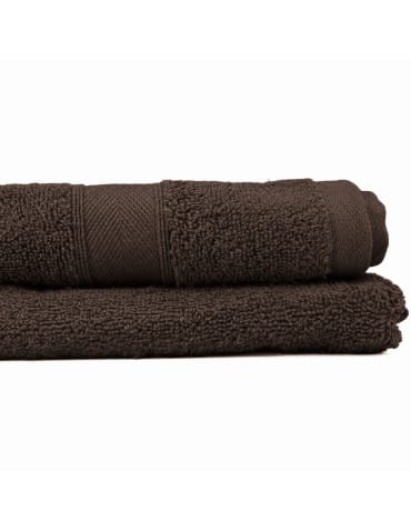 Kąpielowe - Ręcznik kąpielowy 70x140 cm chłonny i miękki w dotyku 100% bawełniany JASNY BRĄZOWY - produkt 3