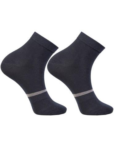 Skarpetki za kostkę - Skarpety męskie bawełniane do kostki sportowe skarpetki w paski 3-pak WIELOKOLOROWY - produkt 3