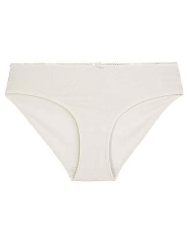 Majtki figi - Figi damskie bawełniane majtki bikini z kokardką 4-pak WIELOKOLOROWY - produkt 3