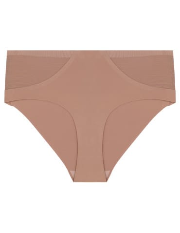 Majtki figi - Damskie bikini figi bezszwowe z siateczką 3-pak WIELOKOLOROWY - produkt 2