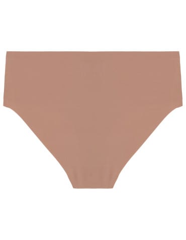 Majtki figi - Damskie bikini figi bezszwowe z siateczką 3-pak WIELOKOLOROWY - produkt 3