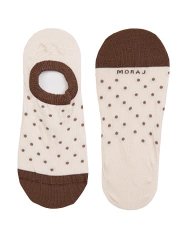 Niskie stopki - Damskie stopki baleriny bawełniane skarpetki wygodne w wisienki zestaw 4-pak WIELOKOLOROWY - produkt 4