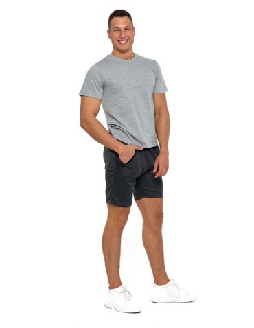 Koszulki i Tank Topy - Koszulka męska bawełniana T-shirt JASNY SZARY - produkt 2