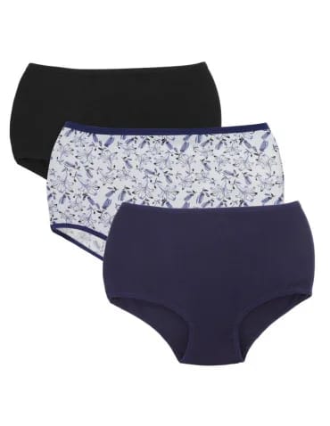 Figi damskie maxi bikini Plus Size 3-pak 7-10XL