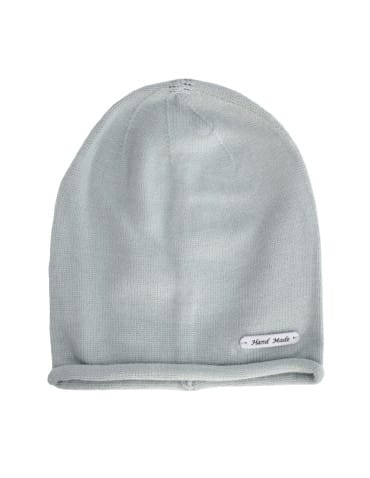 Czapki i opaski - Czapka damska przejściowa typu beanie SZARY - produkt 1