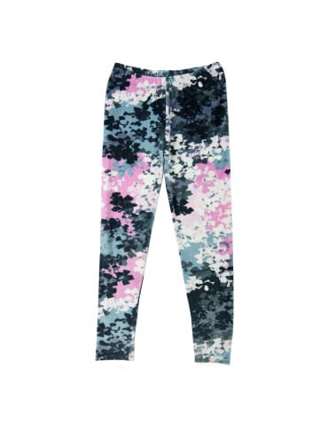 Dziewczynka - Legginsy dziecięce welurowe w moro WZ&Oacute;R 1 - produkt 1