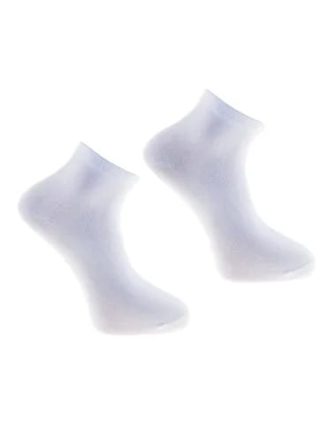 Skarpety damskie 3/4 białe 12-pak - BIAŁY - produkt 2