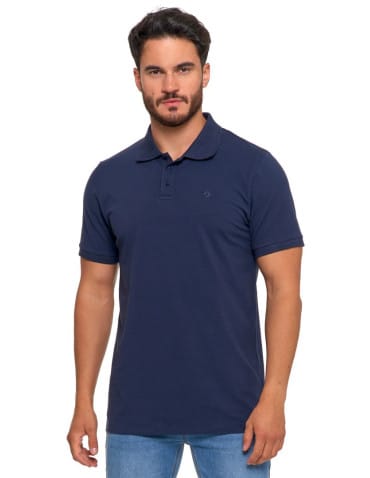 Polo - Koszulka polo męska z bawełny czesanej Premium Line GRANATOWY - produkt 1