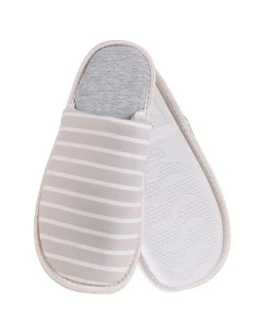 Kapcie damskie wsuwane w paski - produkt 2