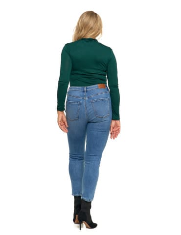 Spodnie damskie - Spodnie jeansy damskie skinny z wysokim stanem JEANS - produkt 3