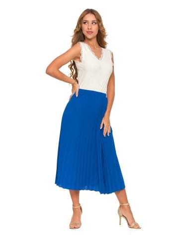 Plisowana spódnica damska maxi