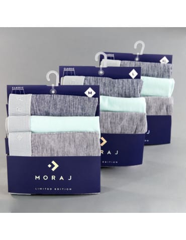 Bokserki dopasowane - Bokserki męskie bawełniane z elastanem LIMITED EDITION WIELOKOLOROWY - produkt 12
