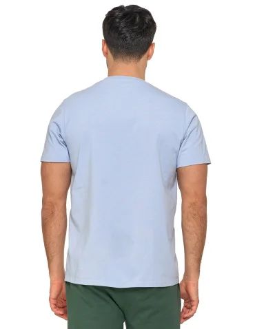 Koszulka męska T-shirt krótki rękaw z wakacyjnym napisem - produkt 2