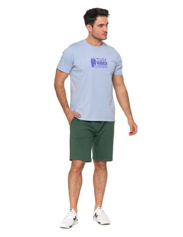 Koszulki i Tank Topy - Koszulka męska T-shirt krótki rękaw z wakacyjnym napisem FIOLETOWY - produkt 4
